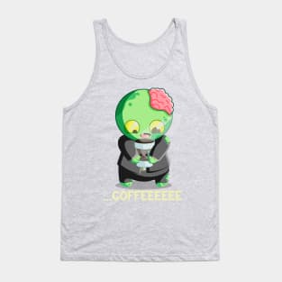 Coffee Zombie Tank Top